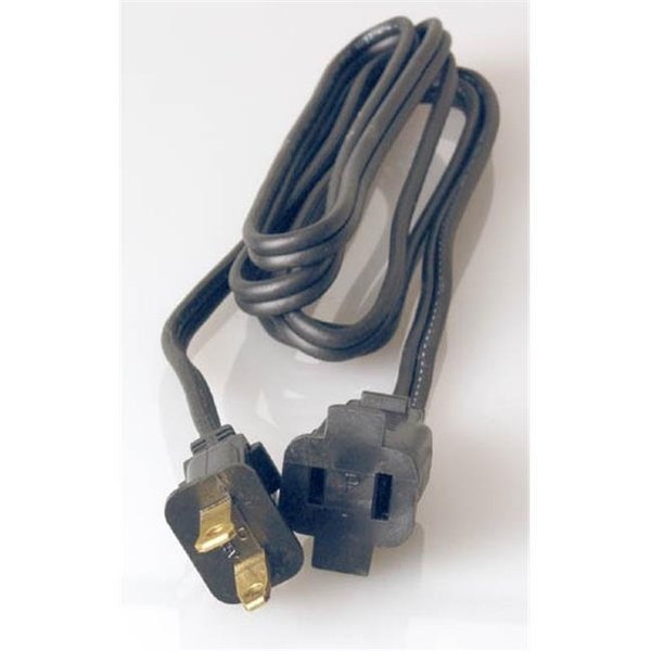 Keen 6 ft. 16/2 Wire Gauge Black Small Appliance & Heater Cord KE338179